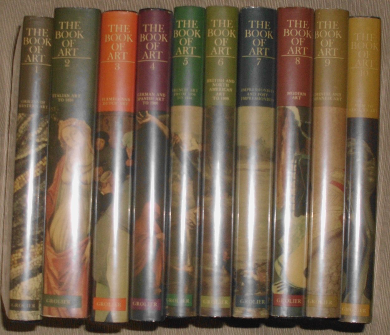 洋書 THE BOOK OF ART The Book of Art (10 Cilt Takım) : Donald Strong, Giuseppe Bovini
